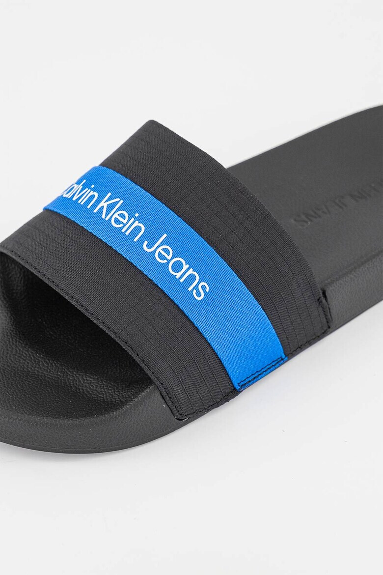 CALVIN KLEIN JEANS Чехли с лого - Pepit.bg