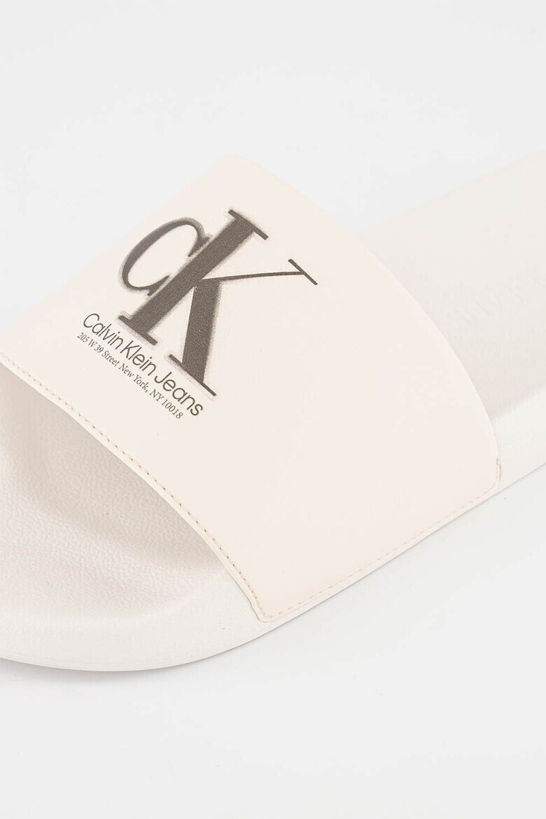CALVIN KLEIN JEANS Чехли с лого - Pepit.bg