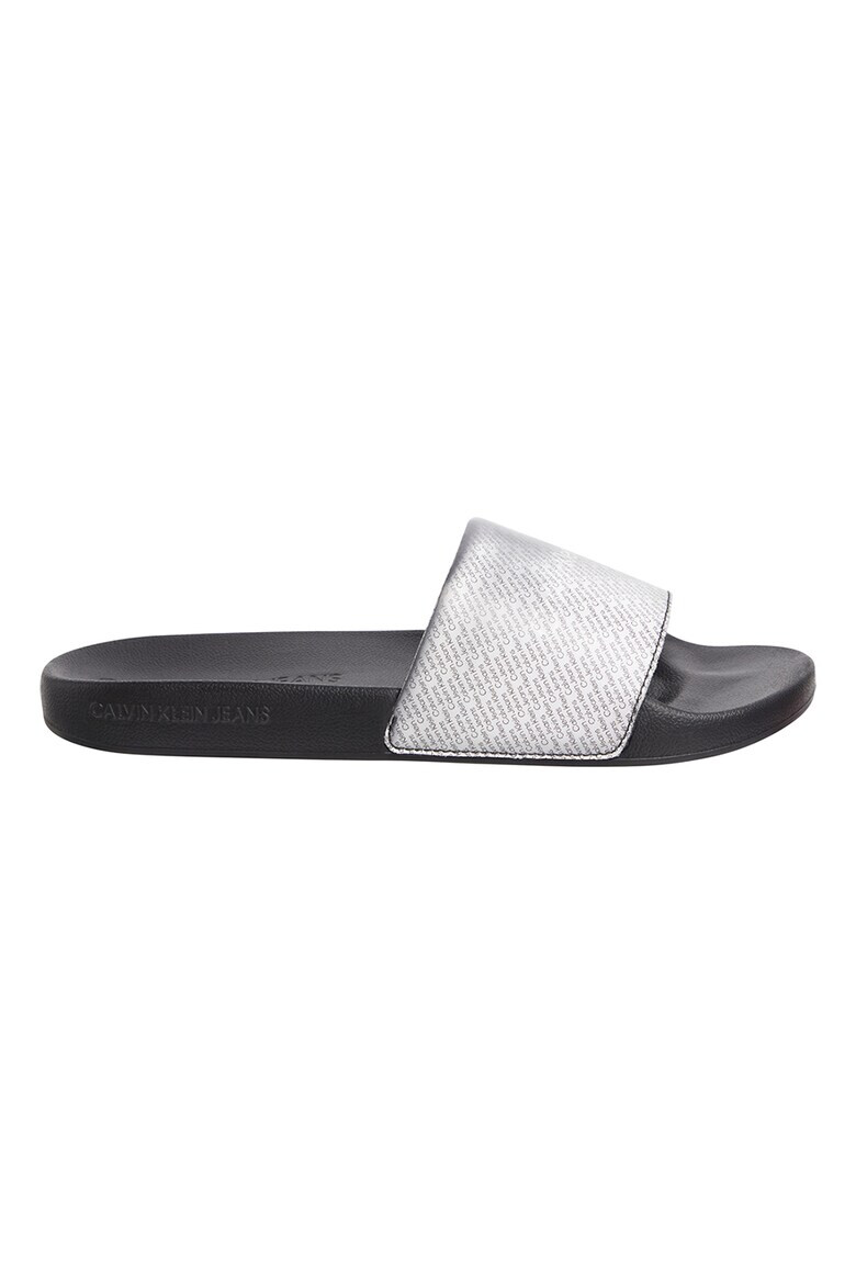CALVIN KLEIN JEANS Чехли с лого - Pepit.bg