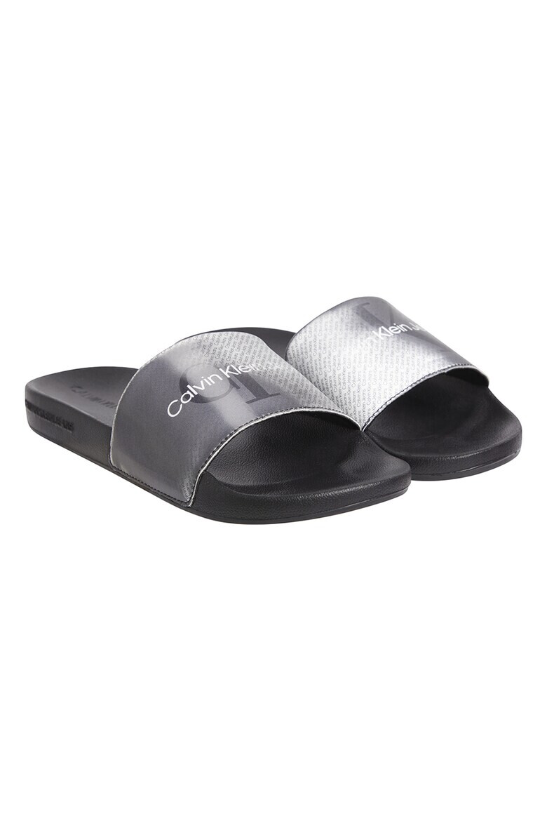 CALVIN KLEIN JEANS Чехли с лого - Pepit.bg