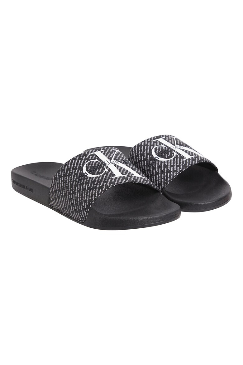 CALVIN KLEIN JEANS Чехли с лого - Pepit.bg