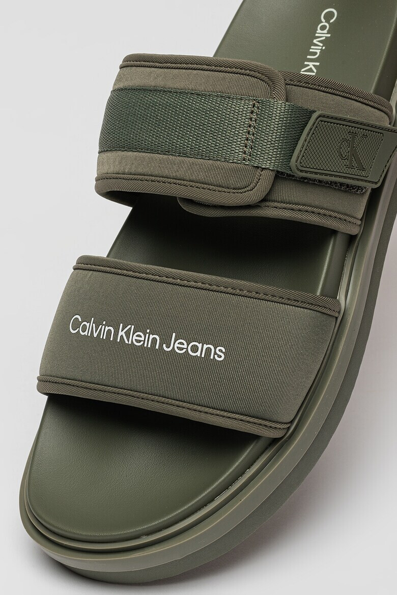 CALVIN KLEIN JEANS Чехли с лого - Pepit.bg