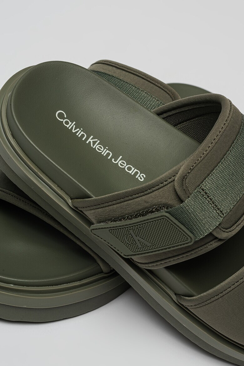 CALVIN KLEIN JEANS Чехли с лого - Pepit.bg