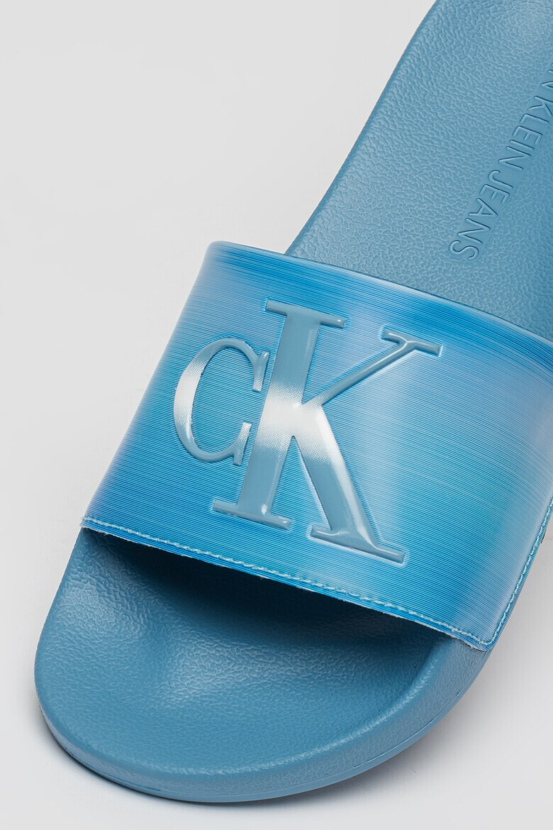 CALVIN KLEIN JEANS Чехли с лого - Pepit.bg