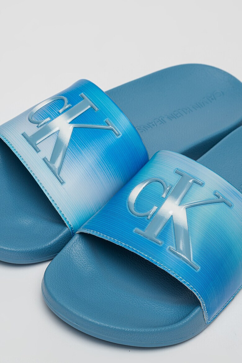CALVIN KLEIN JEANS Чехли с лого - Pepit.bg
