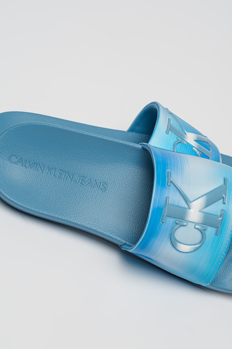 CALVIN KLEIN JEANS Чехли с лого - Pepit.bg