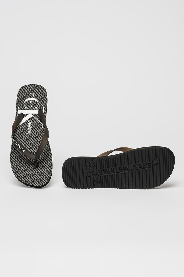 CALVIN KLEIN JEANS Чехли с лого - Pepit.bg