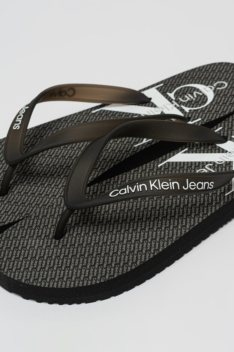 CALVIN KLEIN JEANS Чехли с лого - Pepit.bg