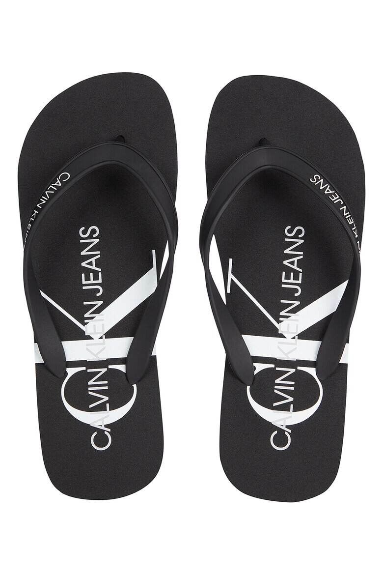 CALVIN KLEIN JEANS Чехли с лого - Pepit.bg