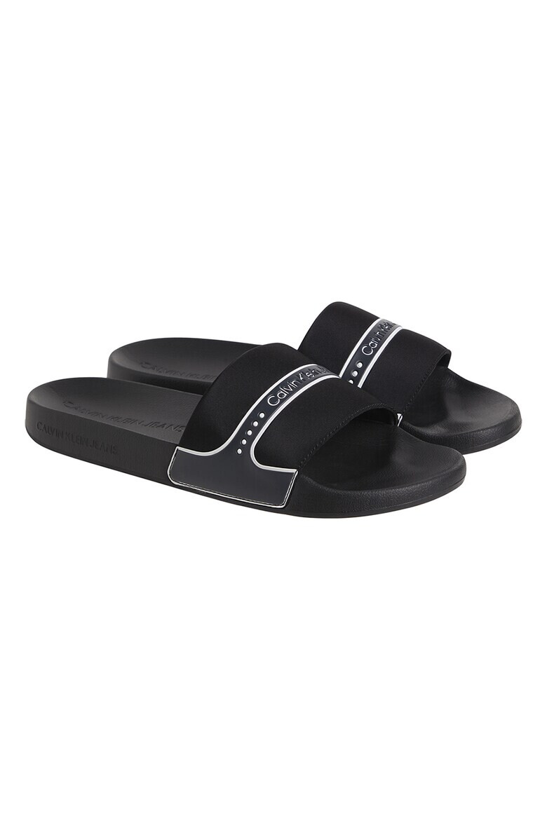 CALVIN KLEIN JEANS Чехли с лого - Pepit.bg