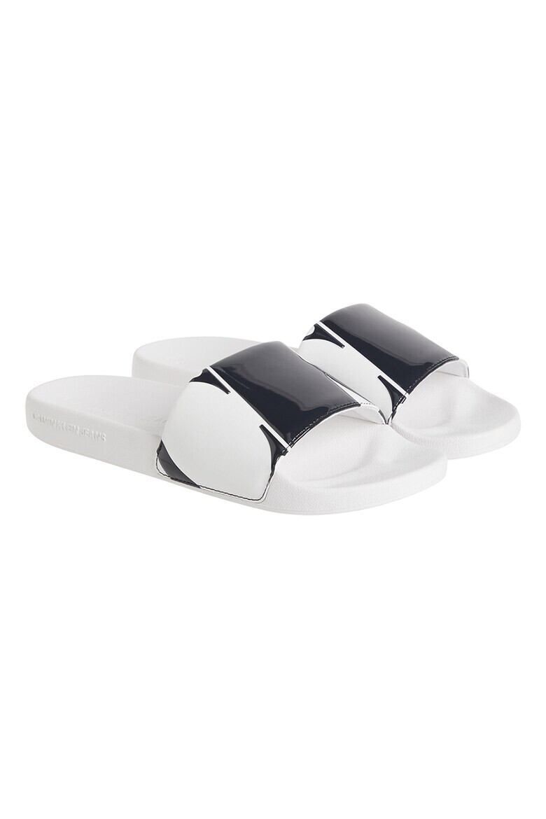 CALVIN KLEIN JEANS Чехли с лого - Pepit.bg
