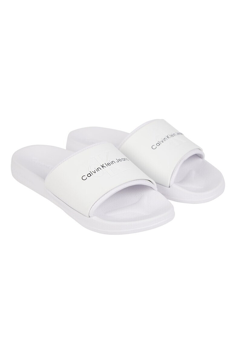 CALVIN KLEIN JEANS Чехли с релефно лого - Pepit.bg