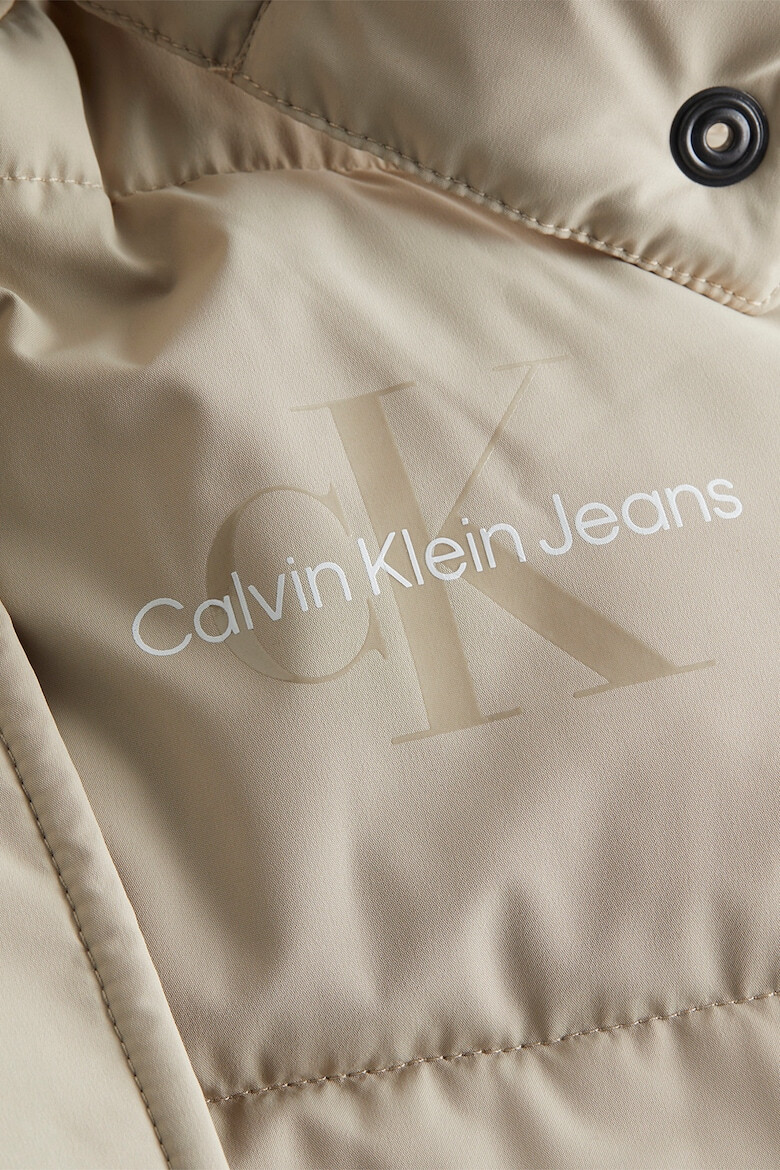 CALVIN KLEIN JEANS Дълго зимно яке с вата - Pepit.bg