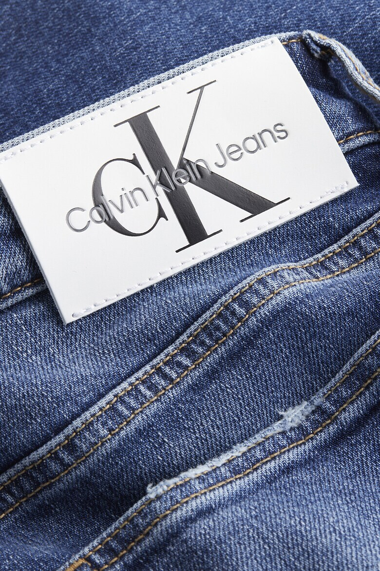 CALVIN KLEIN JEANS Дънки със стеснен крачол - Тъмносин - Pepit.bg