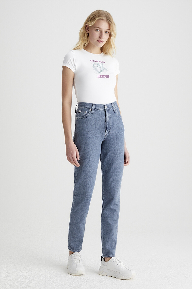 CALVIN KLEIN JEANS Дънки стил Mom Fit с висока талия - Pepit.bg