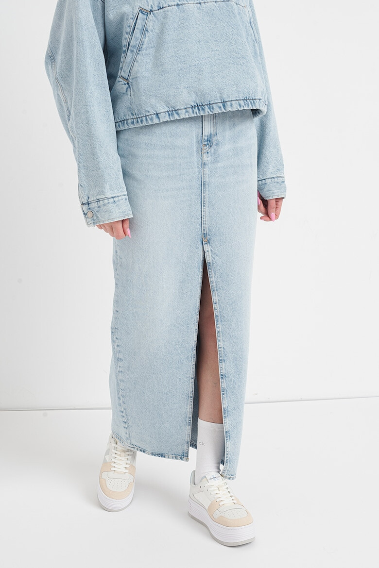 CALVIN KLEIN JEANS Дънкова дълга пола - Pepit.bg