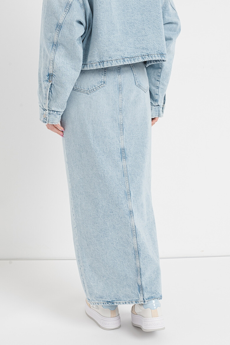 CALVIN KLEIN JEANS Дънкова дълга пола - Pepit.bg