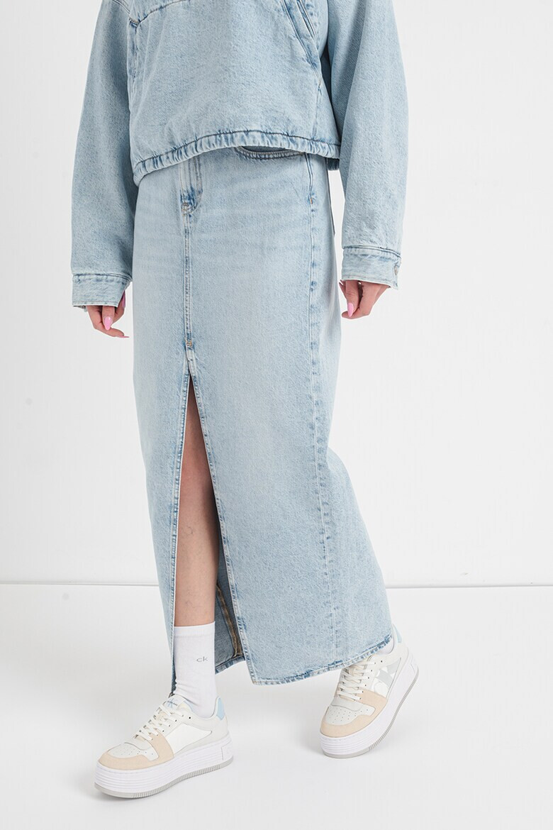 CALVIN KLEIN JEANS Дънкова дълга пола - Pepit.bg