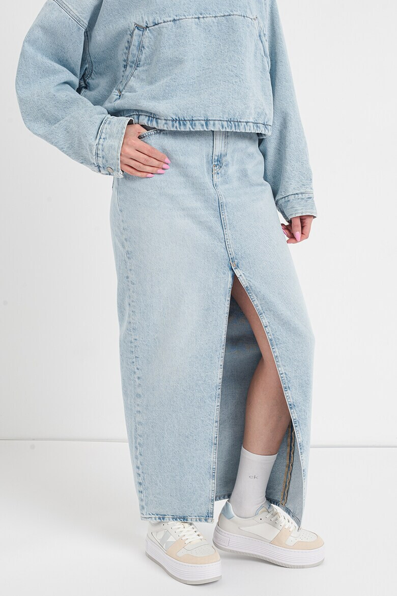 CALVIN KLEIN JEANS Дънкова дълга пола - Pepit.bg