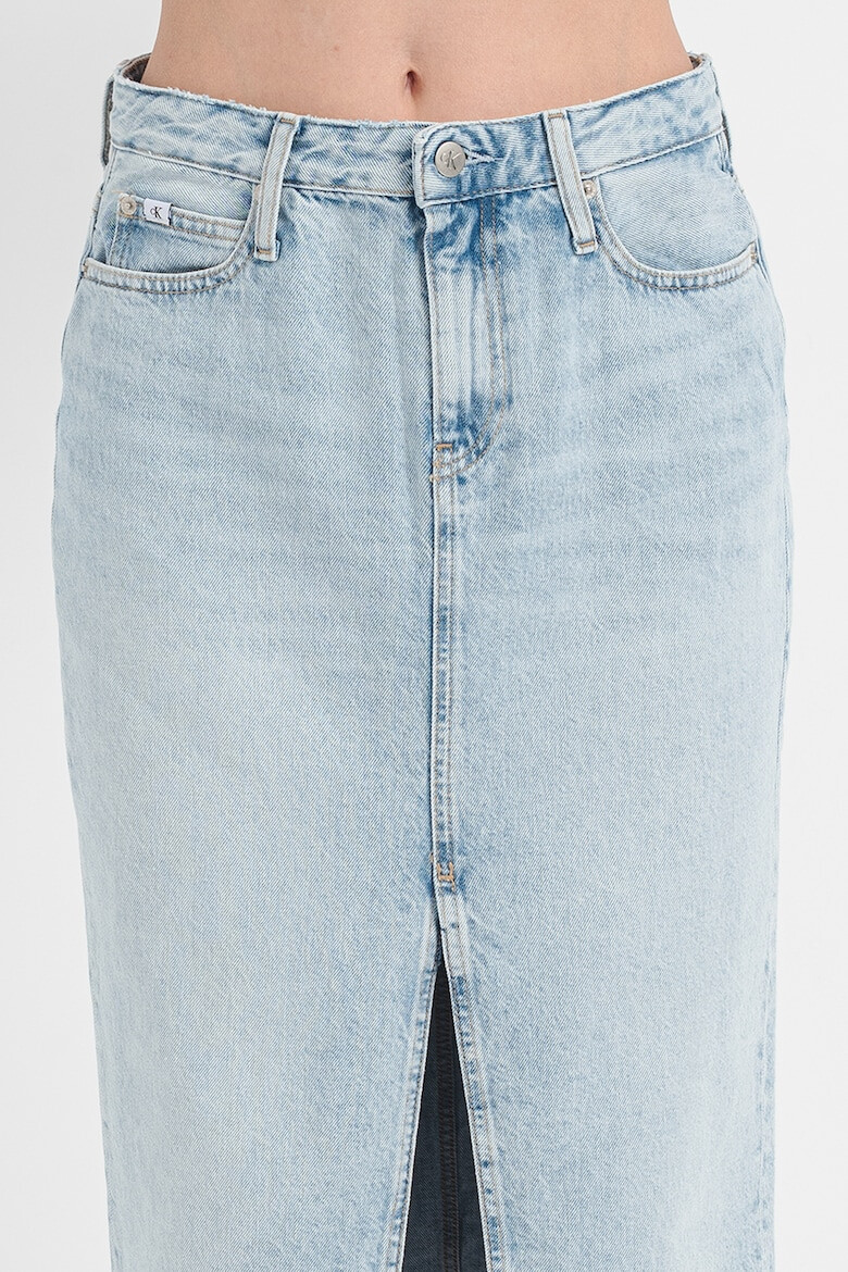 CALVIN KLEIN JEANS Дънкова дълга пола - Pepit.bg