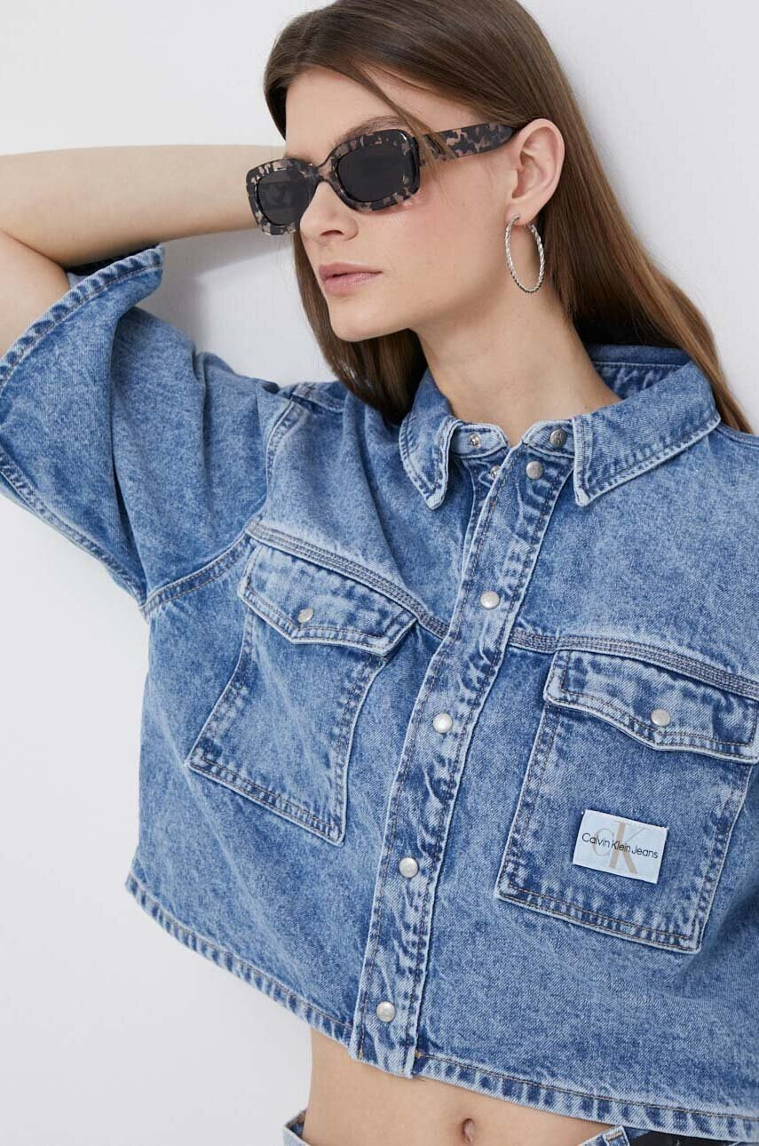 CALVIN KLEIN JEANS Дънкова риза - Pepit.bg