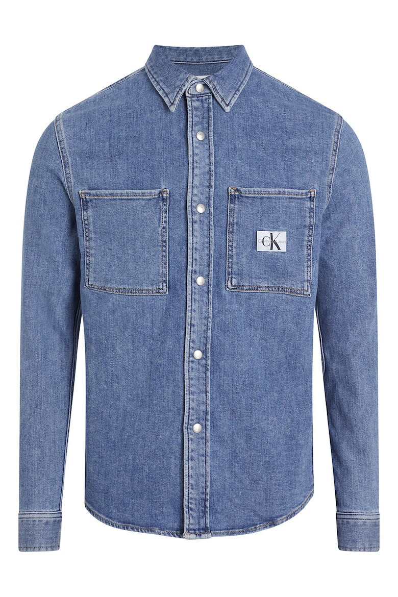 CALVIN KLEIN JEANS Дънкова риза слим - Pepit.bg