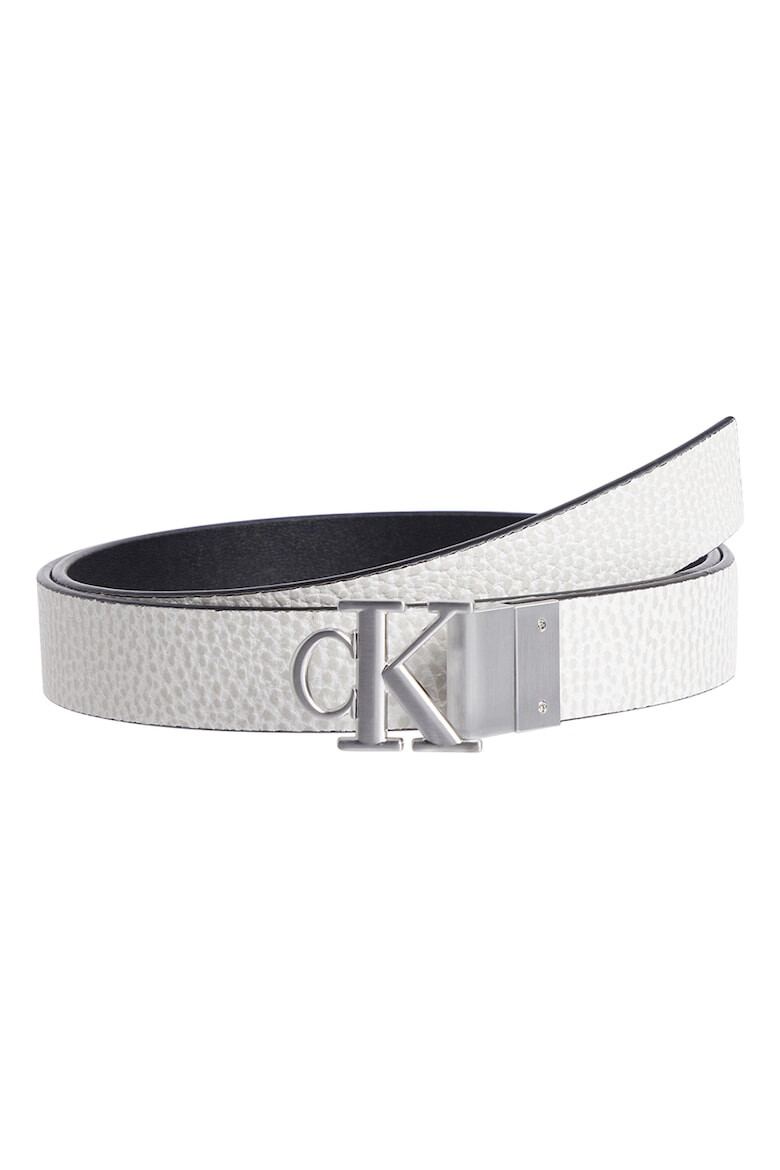 CALVIN KLEIN JEANS Двулицев кожен колан - Pepit.bg