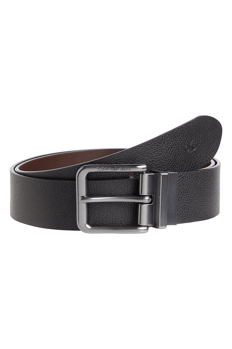 CALVIN KLEIN JEANS Двулицев кожен колан Classic - Pepit.bg