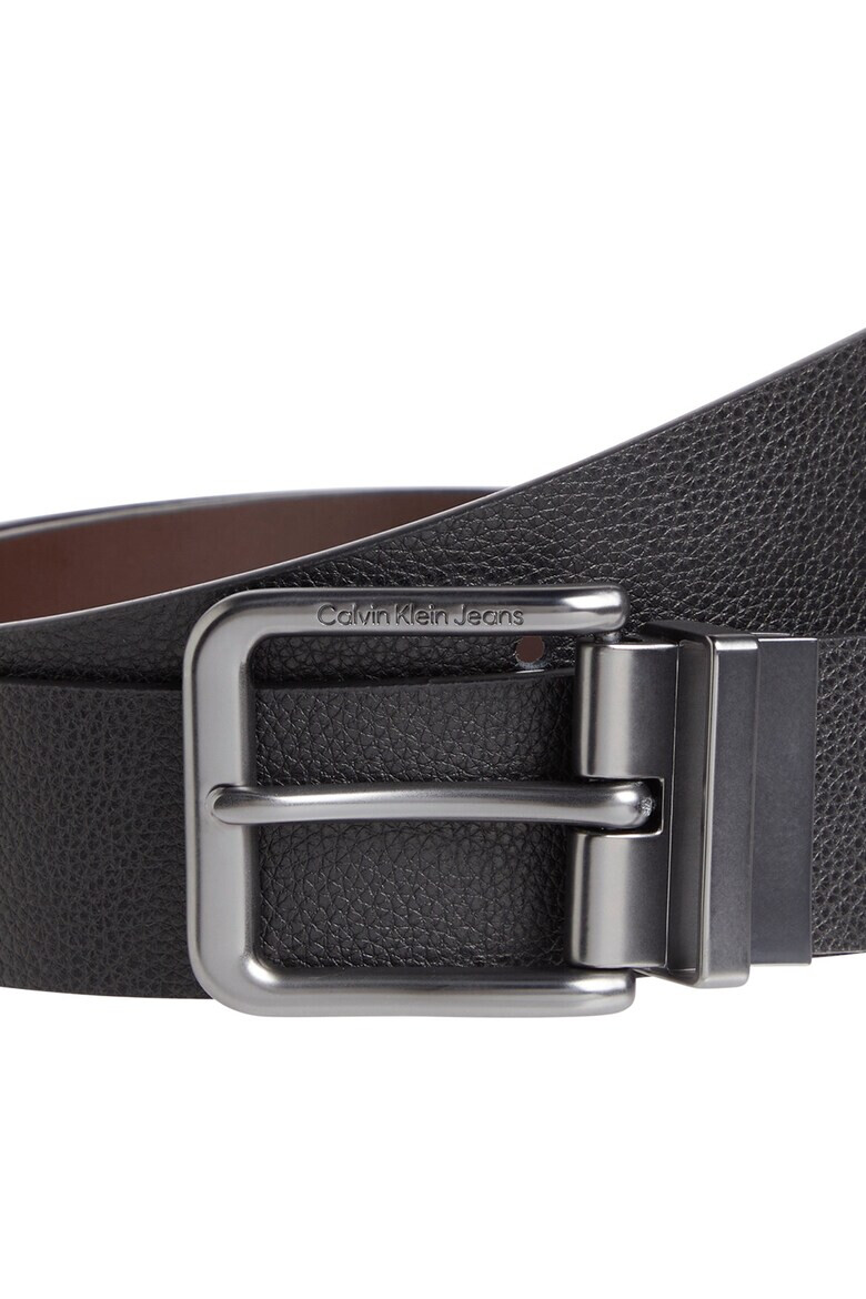 CALVIN KLEIN JEANS Двулицев кожен колан Classic - Pepit.bg