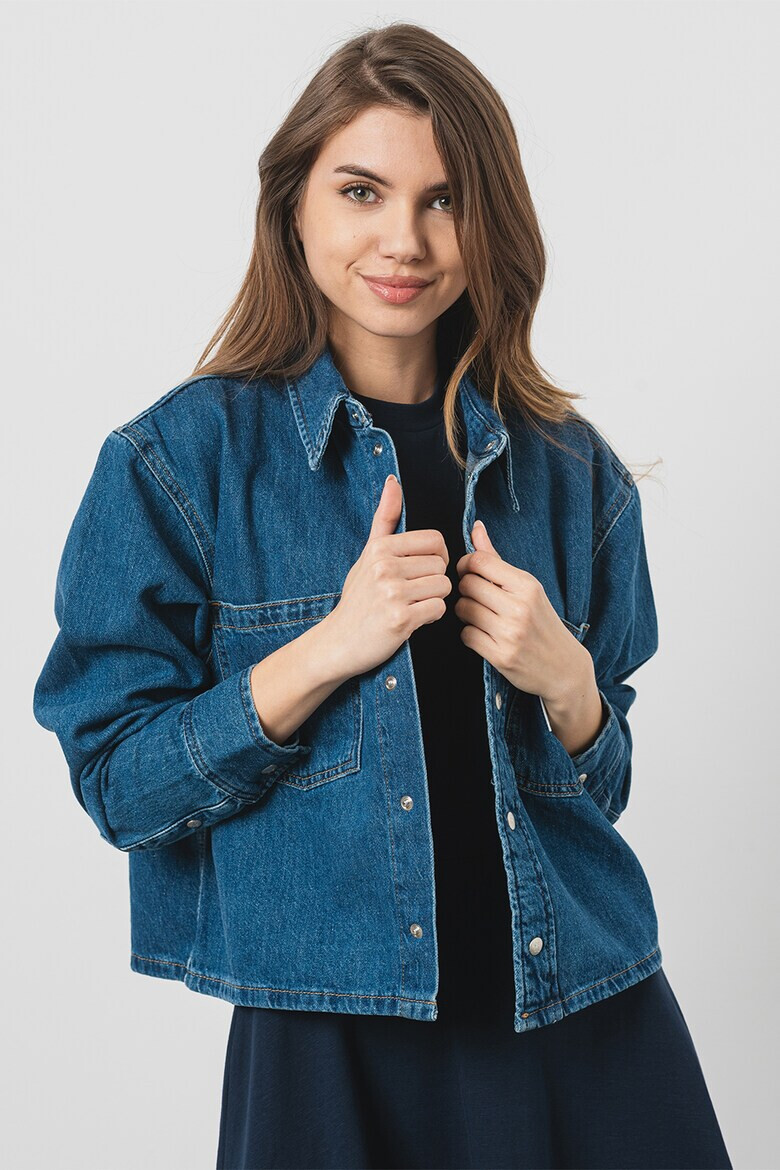 CALVIN KLEIN JEANS Яке от деним с лого - Pepit.bg