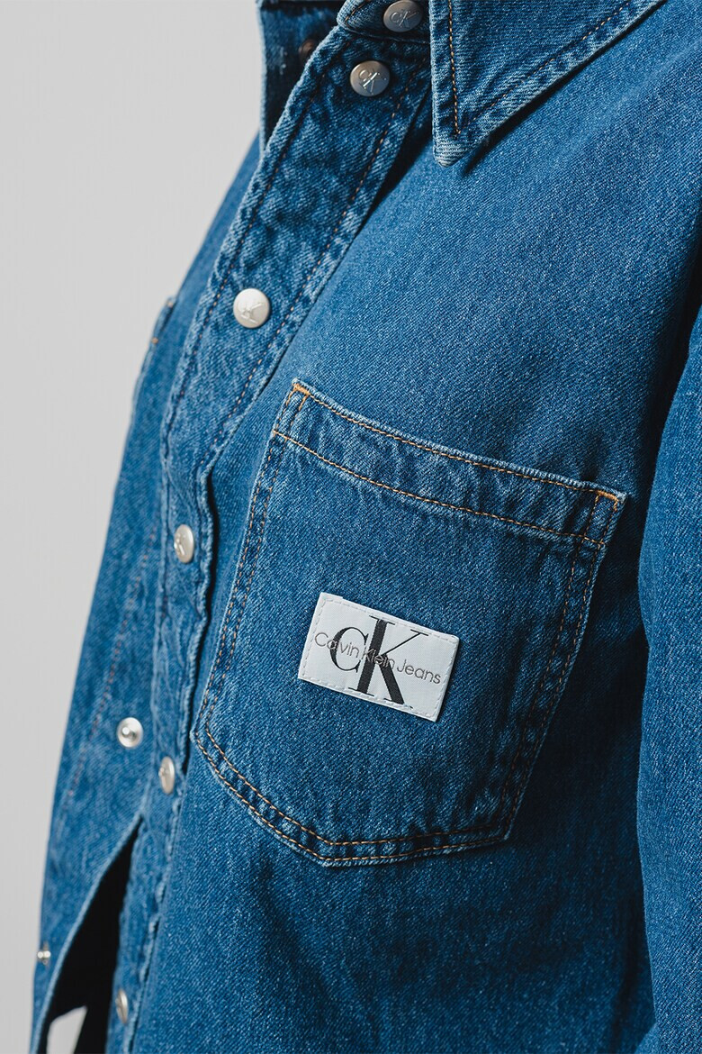 CALVIN KLEIN JEANS Яке от деним с лого - Pepit.bg