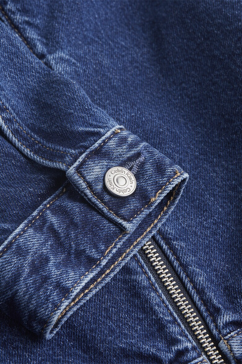 CALVIN KLEIN JEANS Яке от деним с цип - Тъмносин - Pepit.bg