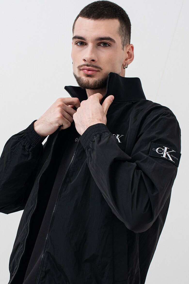 CALVIN KLEIN JEANS Яке с цип и еластични маншети - Pepit.bg