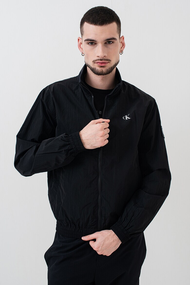CALVIN KLEIN JEANS Яке с цип и еластични маншети - Pepit.bg