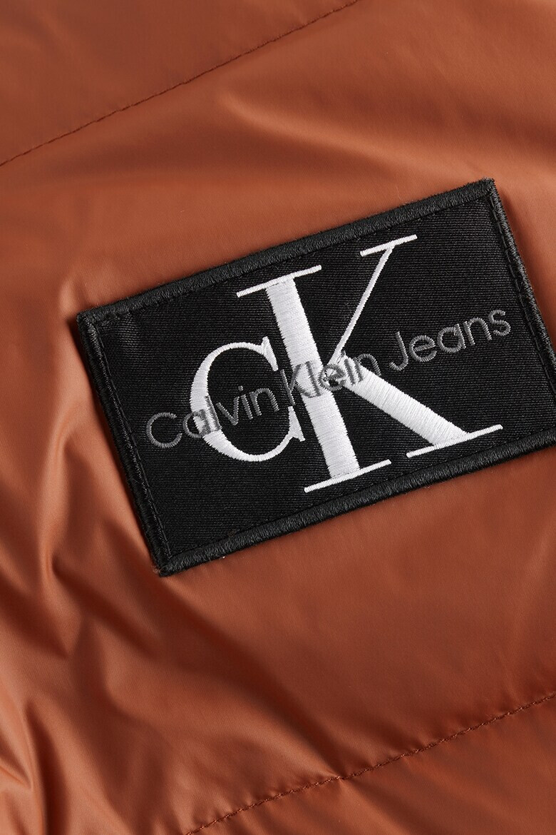 CALVIN KLEIN JEANS Капитониран елек с лого и вата - Pepit.bg