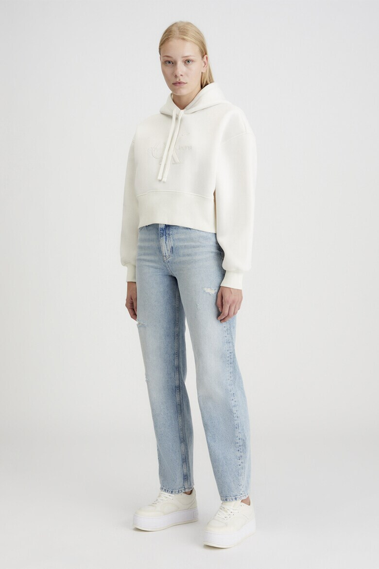CALVIN KLEIN JEANS Худи с бродирано лого - Pepit.bg