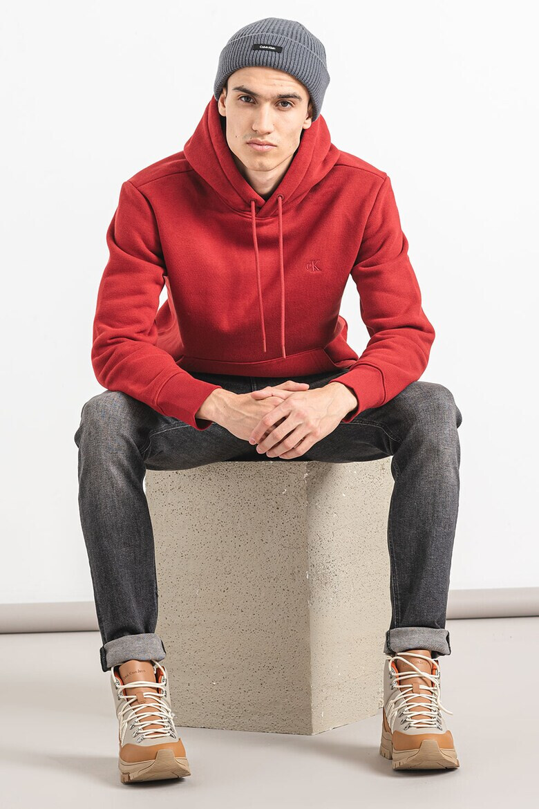 CALVIN KLEIN JEANS Худи с джоб кенгуру - Pepit.bg