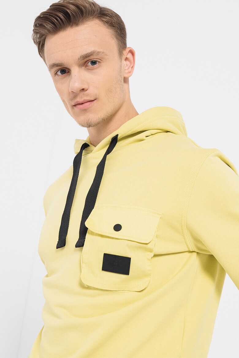CALVIN KLEIN JEANS Худи с джоб с капаче - Pepit.bg