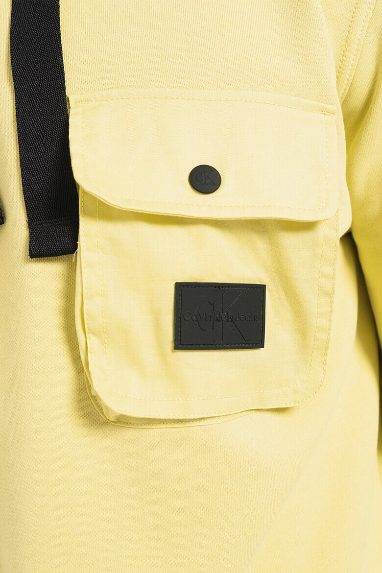 CALVIN KLEIN JEANS Худи с джоб с капаче - Pepit.bg