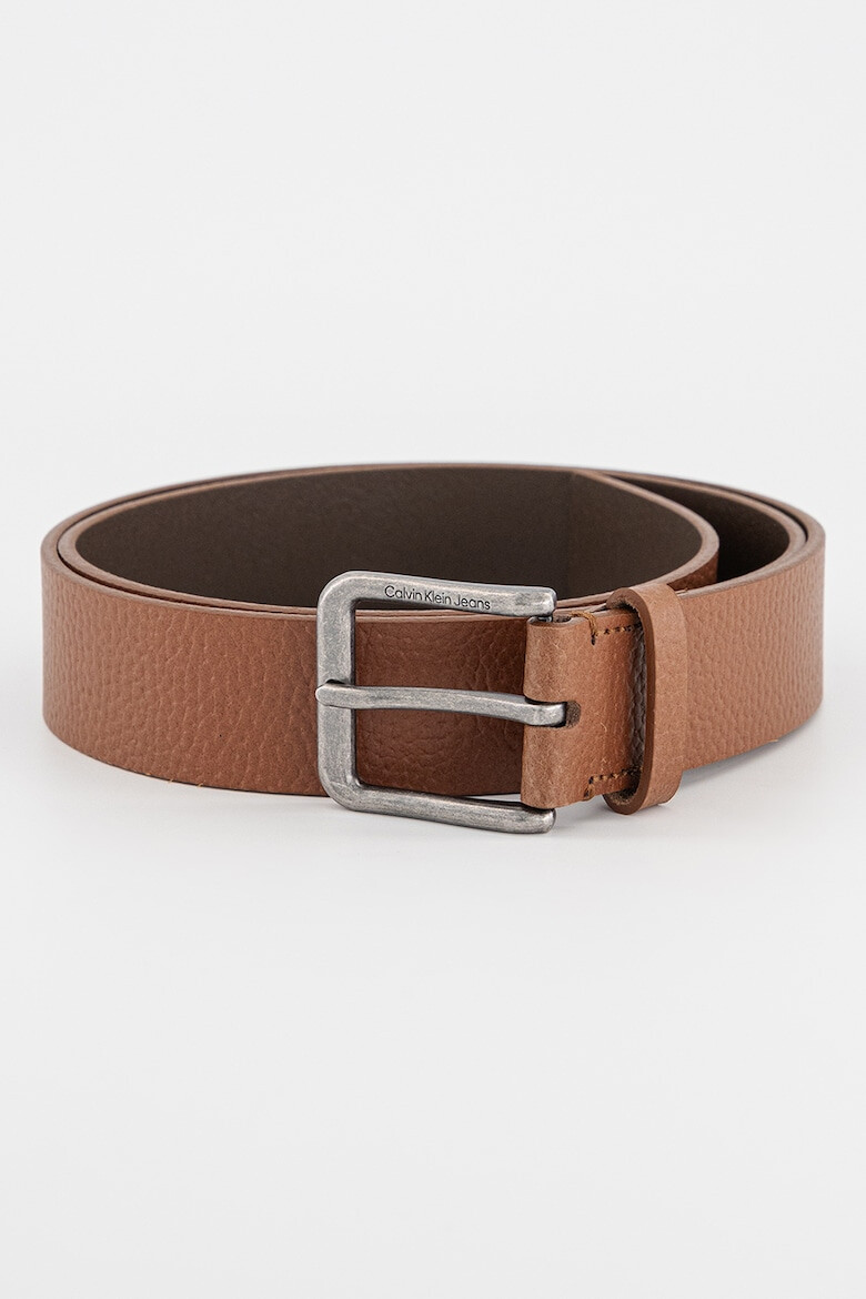 CALVIN KLEIN JEANS Кожен колан с релеф - Pepit.bg