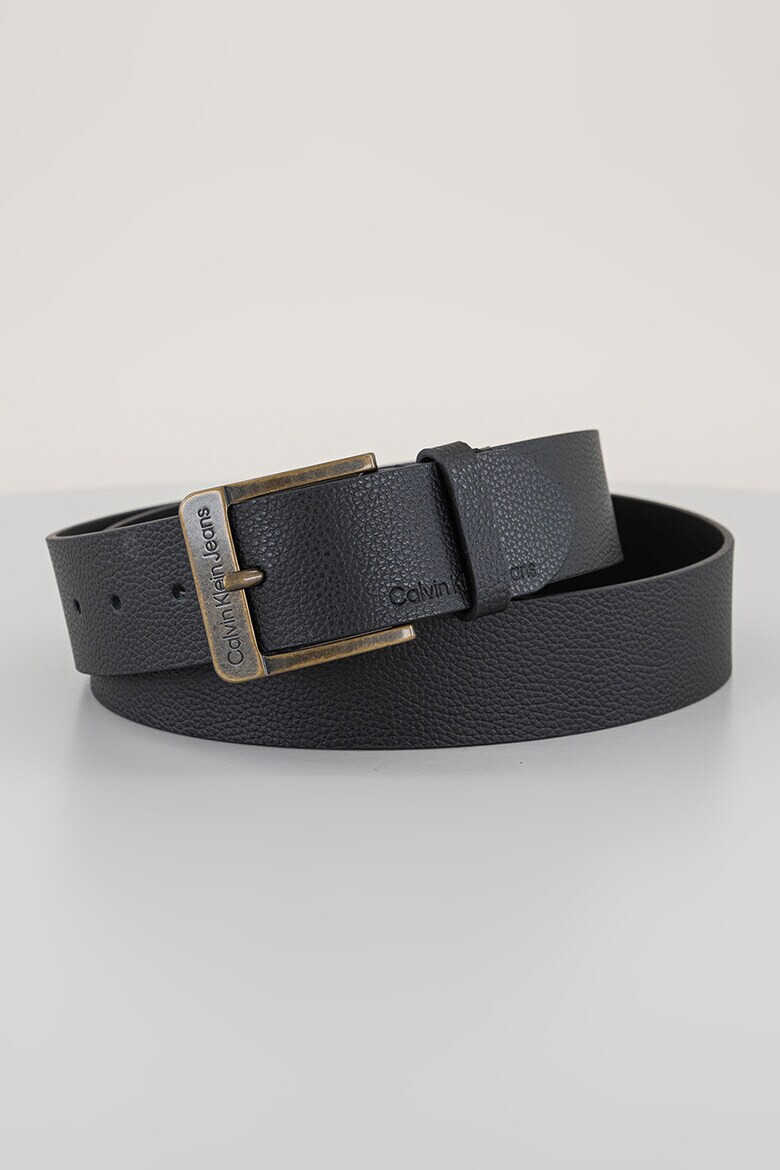 CALVIN KLEIN JEANS Кожен колан с релеф - Pepit.bg