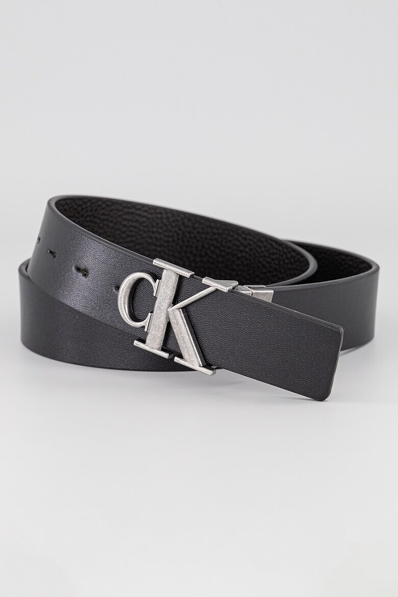 CALVIN KLEIN JEANS Кожен широк колан с лого - Pepit.bg