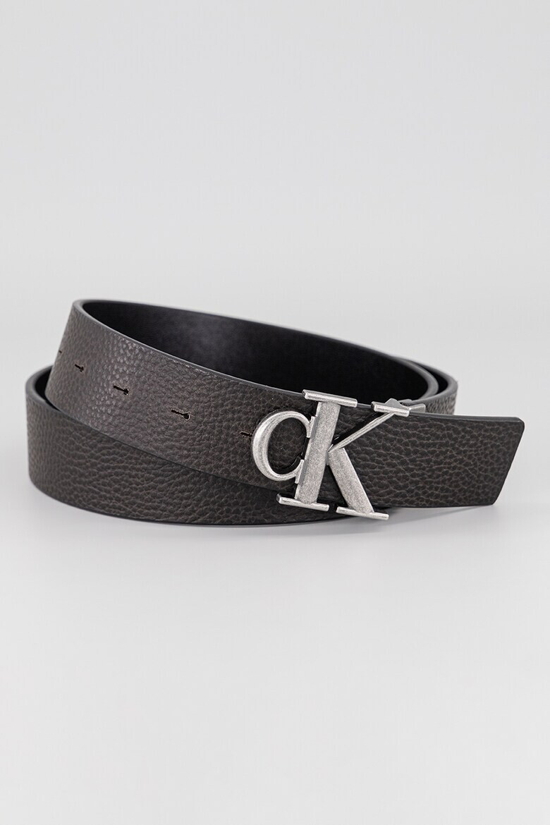 CALVIN KLEIN JEANS Кожен широк колан с лого - Pepit.bg