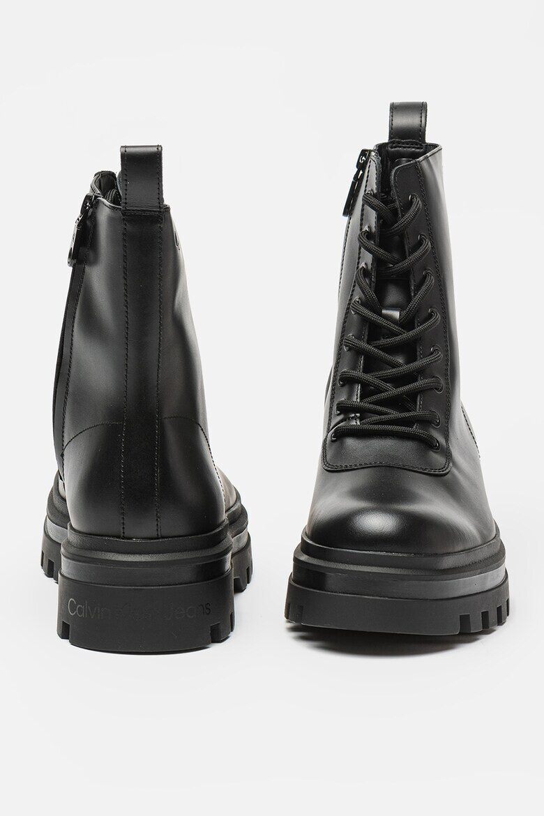 CALVIN KLEIN JEANS Кожени боти Lugged - Pepit.bg