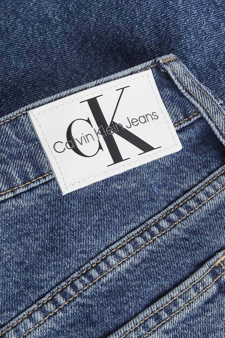 CALVIN KLEIN JEANS Къс прав панталон от деним - Pepit.bg