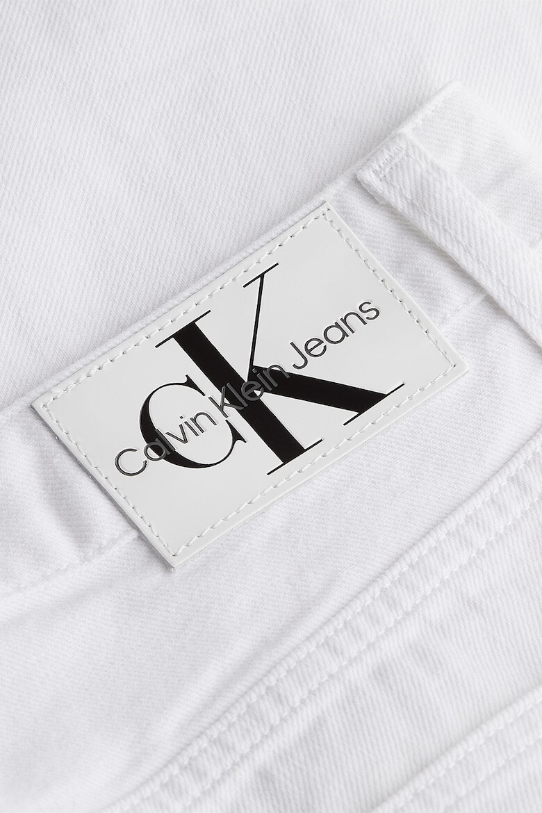 CALVIN KLEIN JEANS Къс прав панталон от деним - Pepit.bg