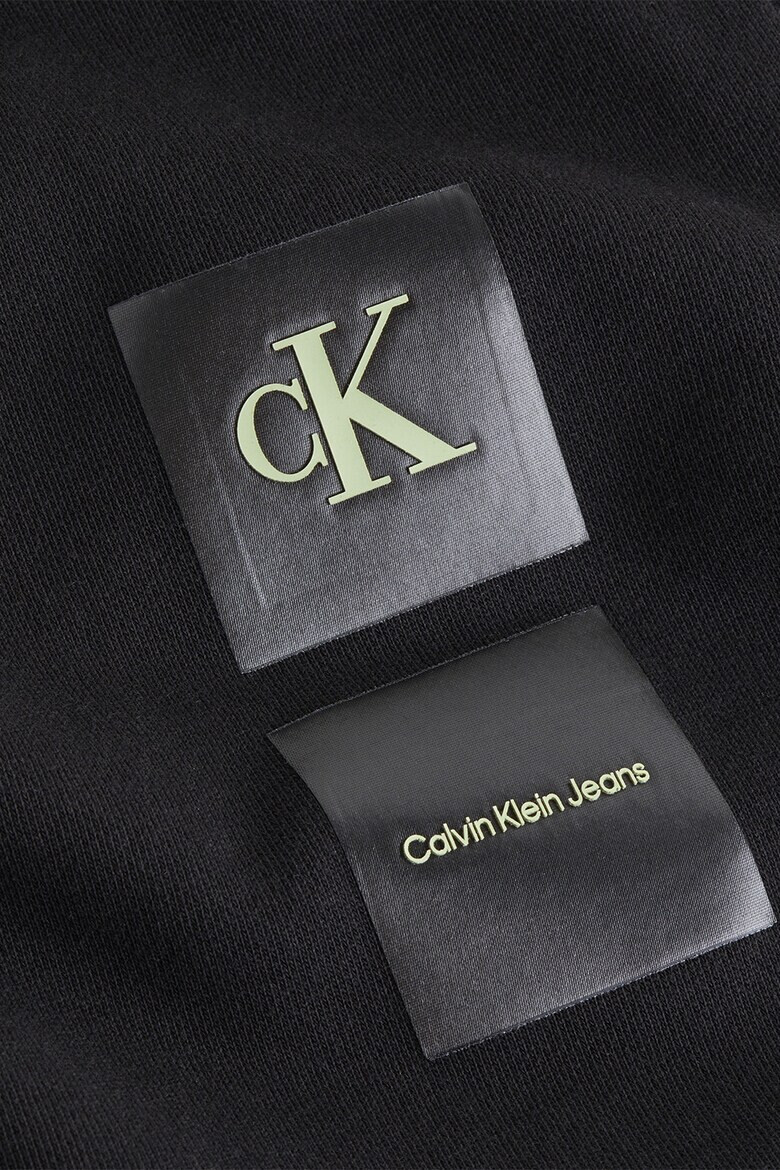 CALVIN KLEIN JEANS Къс суитшърт от органичен памук - Pepit.bg