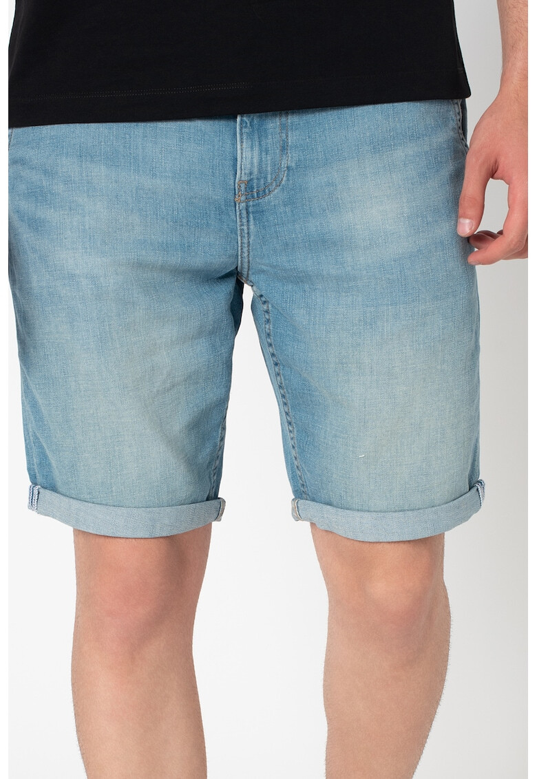 CALVIN KLEIN JEANS Къси дънки с лен - Pepit.bg