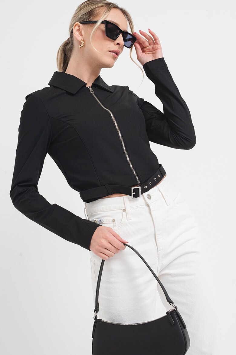 CALVIN KLEIN JEANS Късо яке с колан - Pepit.bg