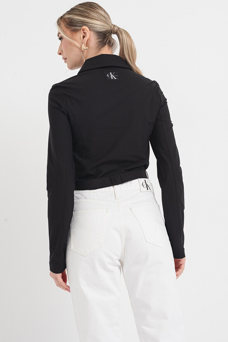 CALVIN KLEIN JEANS Късо яке с колан - Pepit.bg